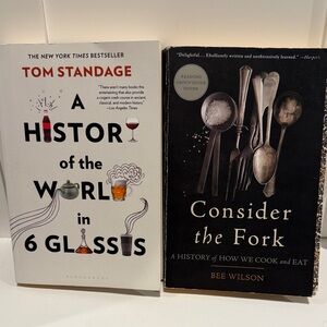 BOGO book 'Consider the Fork' - A History of the World in 6 Glasses